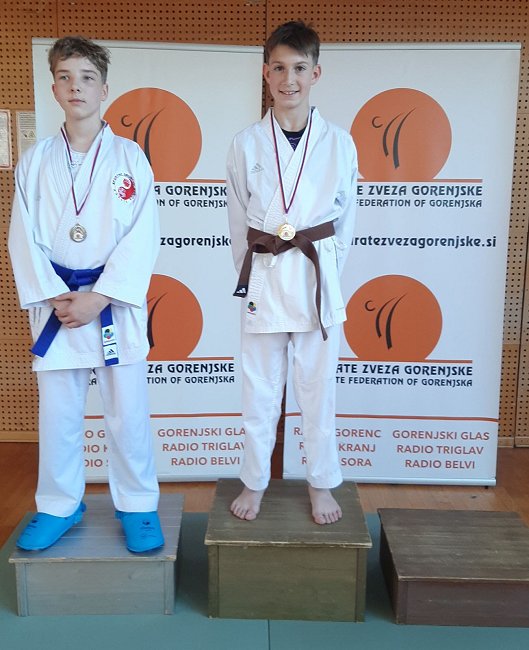 Ryan Markočič ml. kadeti open 2. mesto